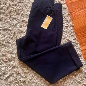 Michael Kors Navy Ankle Pants